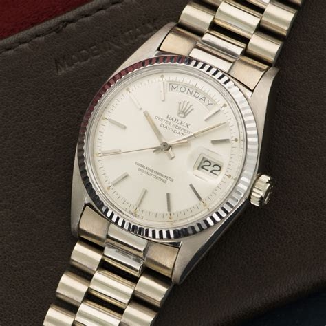 1803 matte white rolex|rolex day date ref 1803.